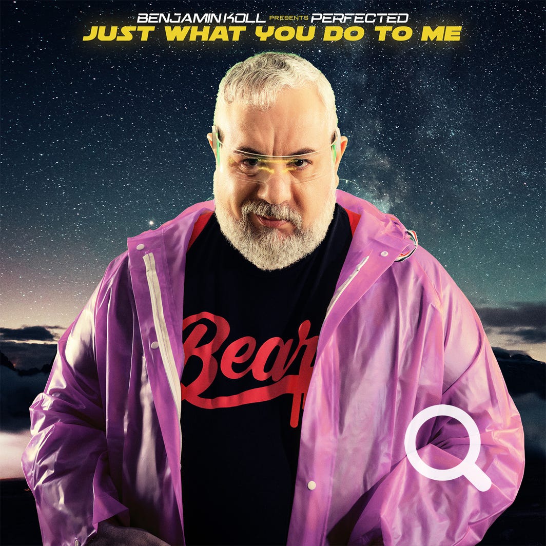 Cover of the single "Just What You Do To Me" by Benjamin Koll
