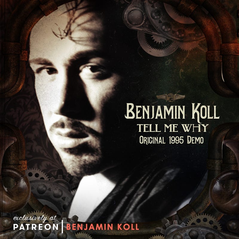 Benjamin Koll - Tell Me Why - Original 1995 Demo - Cover