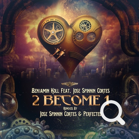Cover of the single "2 Become 1" by Benjamin Koll and Jose Spinnin Cortes